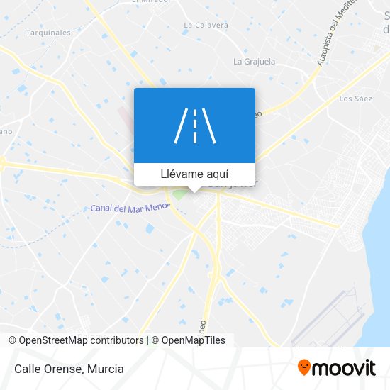 Mapa Calle Orense