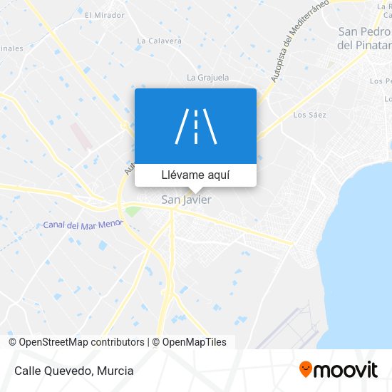 Mapa Calle Quevedo