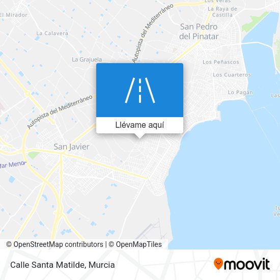 Mapa Calle Santa Matilde