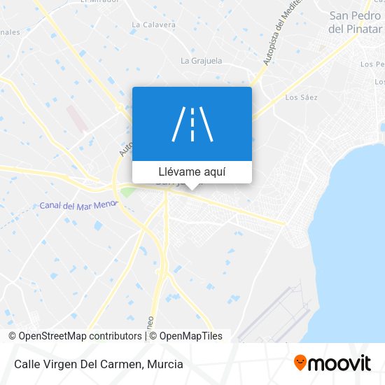 Mapa Calle Virgen Del Carmen