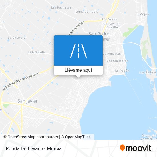 Mapa Ronda De Levante