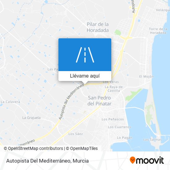 Mapa Autopista Del Mediterráneo