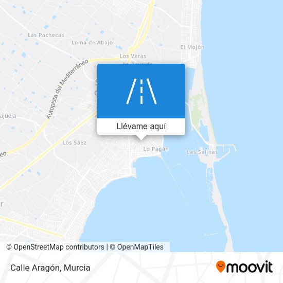 Mapa Calle Aragón