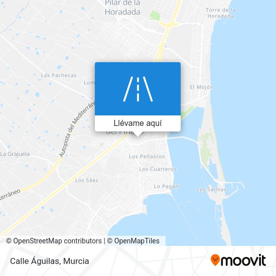 Mapa Calle Águilas