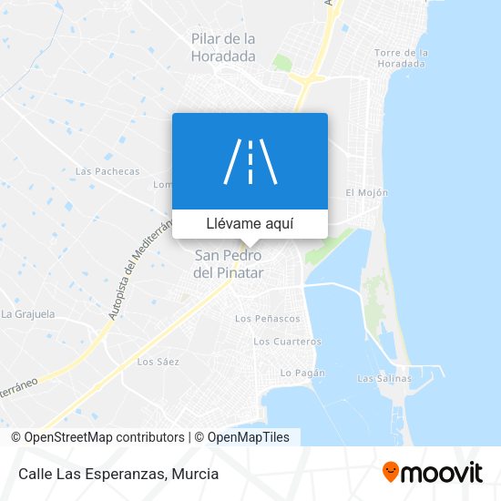 Mapa Calle Las Esperanzas