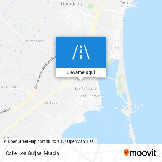 Mapa Calle Los Guijas
