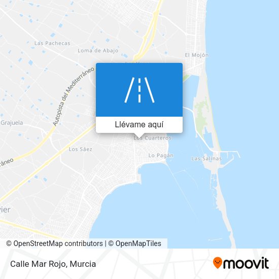 Mapa Calle Mar Rojo