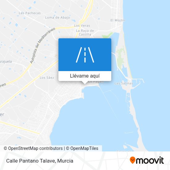 Mapa Calle Pantano Talave