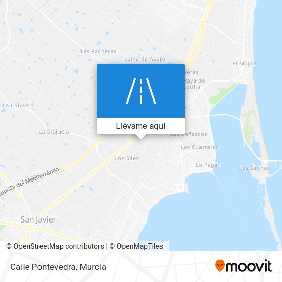 Mapa Calle Pontevedra