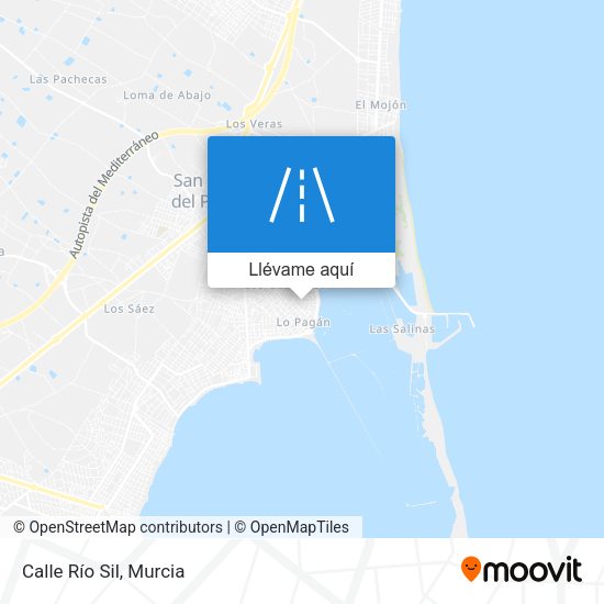 Mapa Calle Río Sil