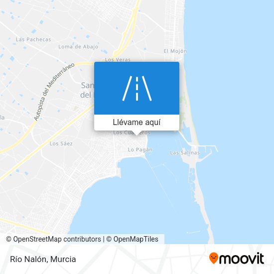 Mapa Río Nalón