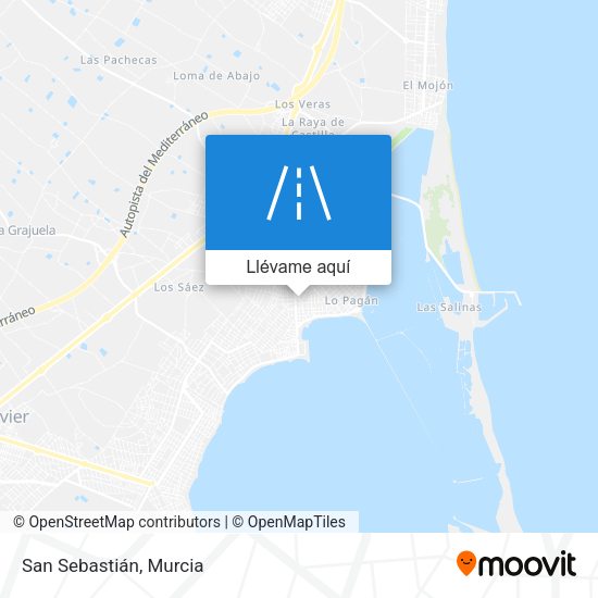 Mapa San Sebastián