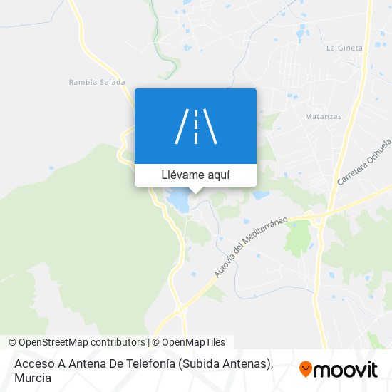 Mapa Acceso A Antena De Telefonía (Subida Antenas)