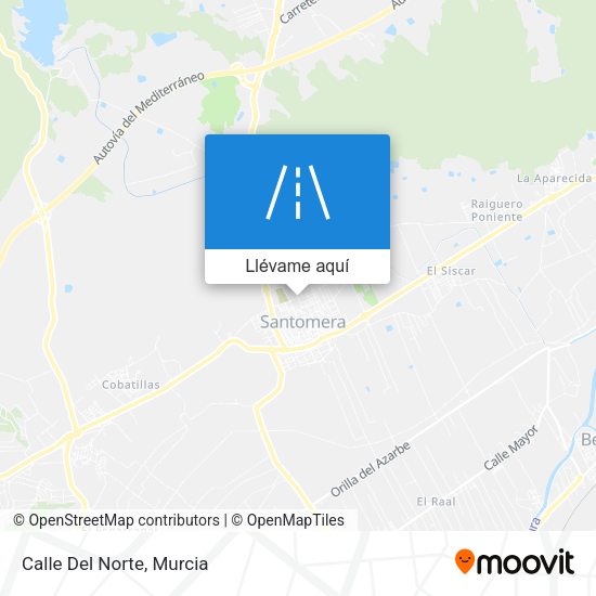 Mapa Calle Del Norte