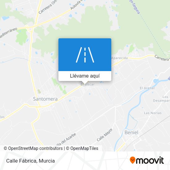 Mapa Calle Fábrica