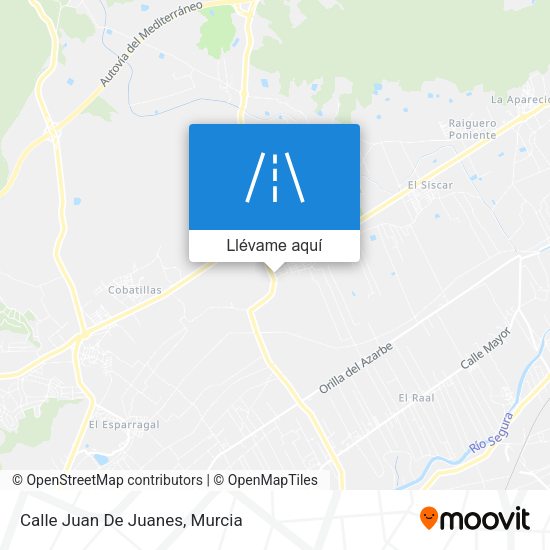 Mapa Calle Juan De Juanes