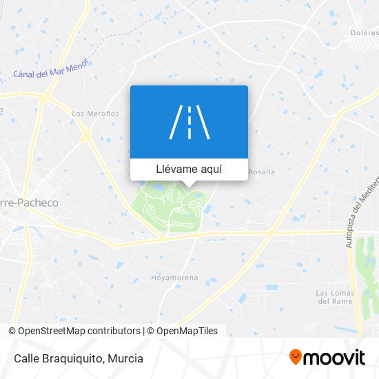 Mapa Calle Braquiquito
