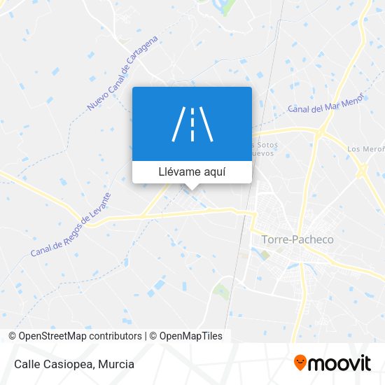 Mapa Calle Casiopea