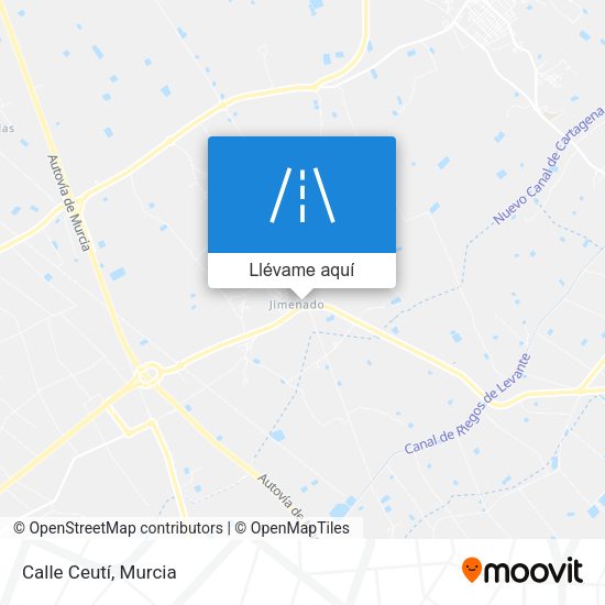 Mapa Calle Ceutí