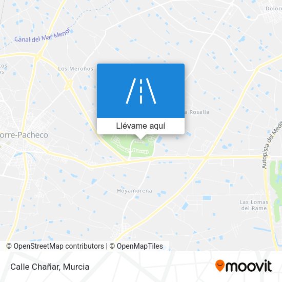 Mapa Calle Chañar