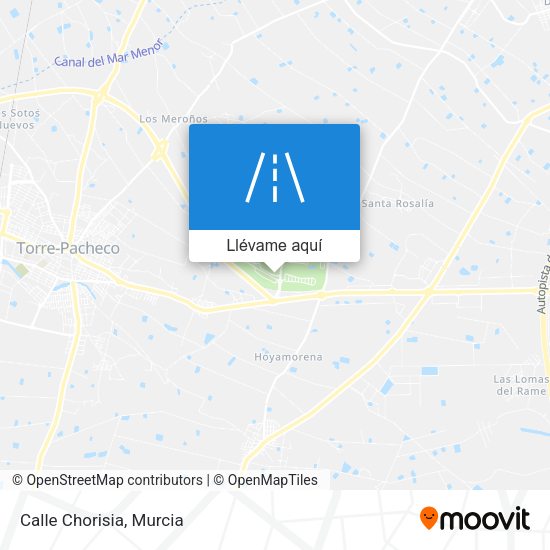 Mapa Calle Chorisia