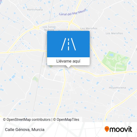 Mapa Calle Génova