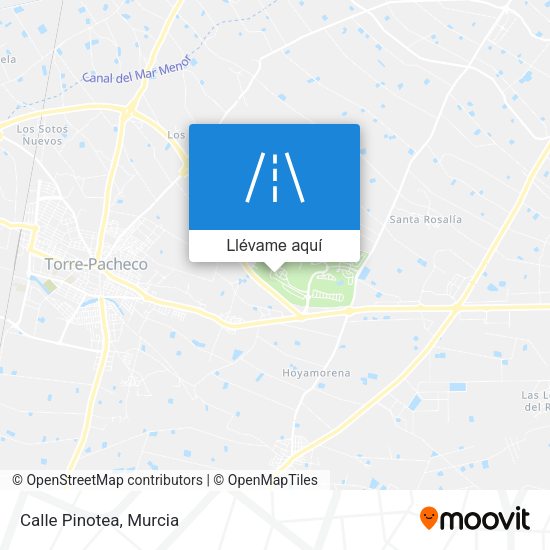 Mapa Calle Pinotea