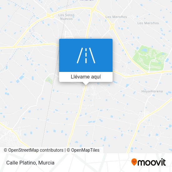 Mapa Calle Platino
