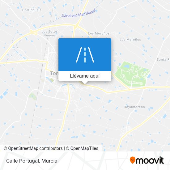 Mapa Calle Portugal