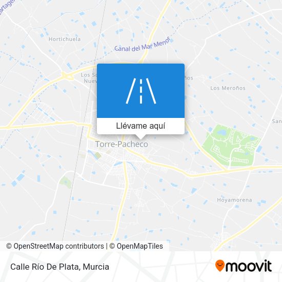 Mapa Calle Río De Plata