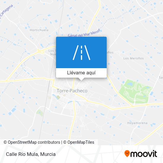 Mapa Calle Río Mula