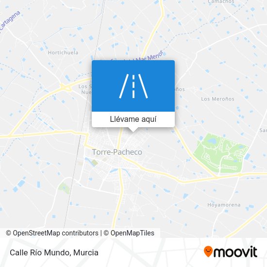 Mapa Calle Río Mundo