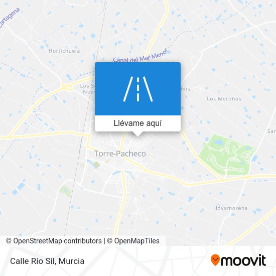 Mapa Calle Río Sil