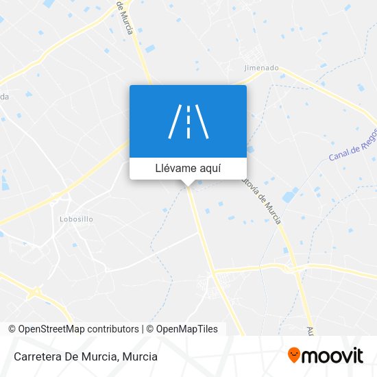 Mapa Carretera De Murcia