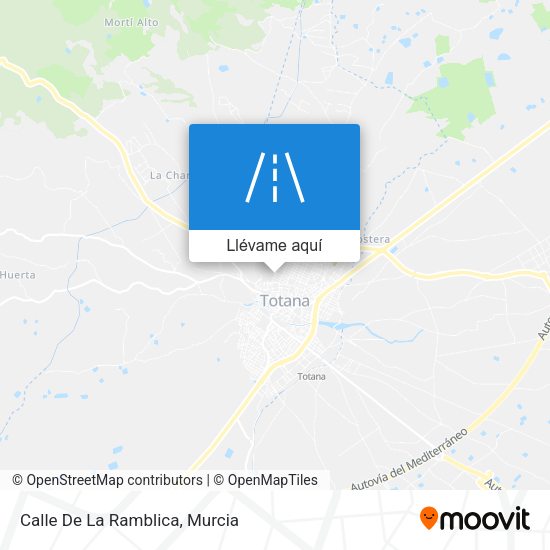 Mapa Calle De La Ramblica