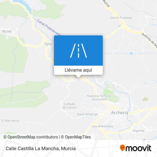 Mapa Calle Castilla La Mancha
