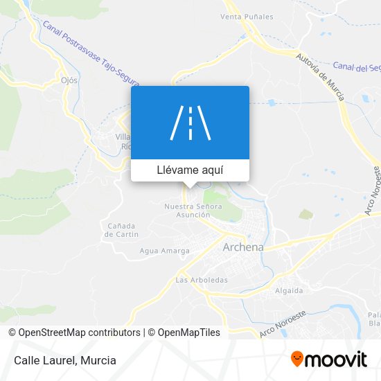 Mapa Calle Laurel