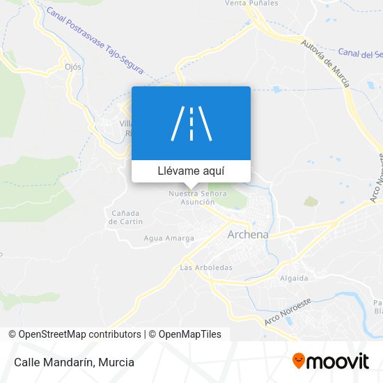 Mapa Calle Mandarín