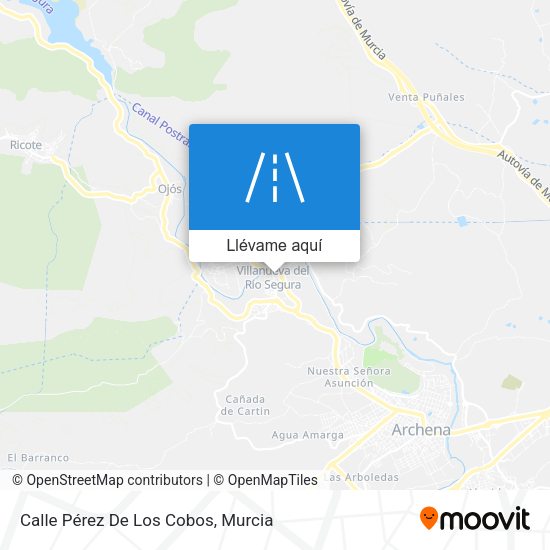 Mapa Calle Pérez De Los Cobos
