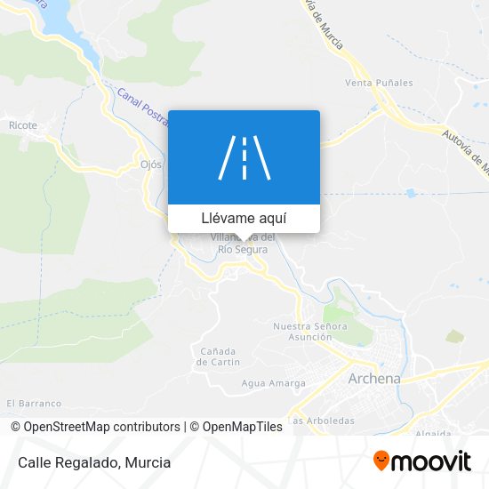 Mapa Calle Regalado