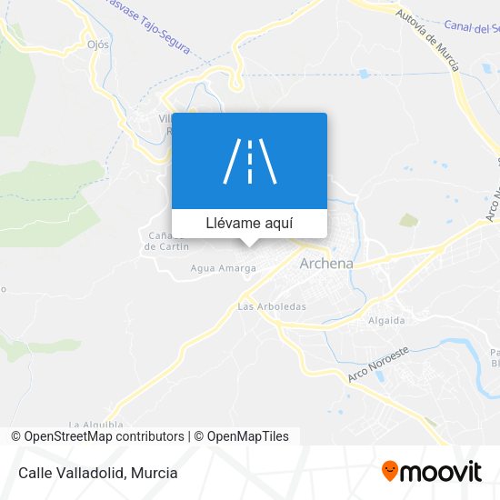 Mapa Calle Valladolid