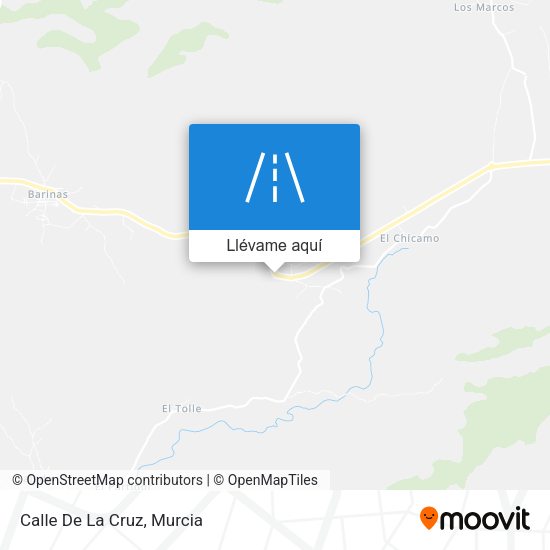 Mapa Calle De La Cruz