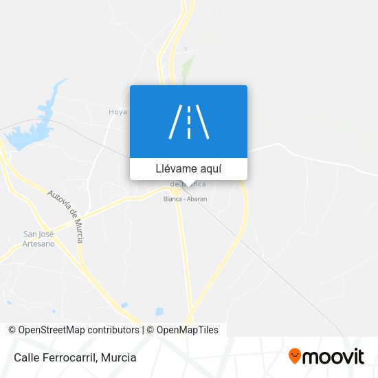 Mapa Calle Ferrocarril