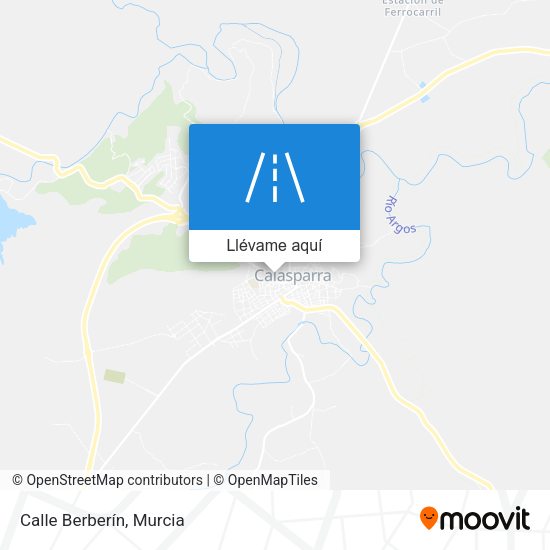 Mapa Calle Berberín