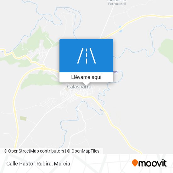 Mapa Calle Pastor Rubira