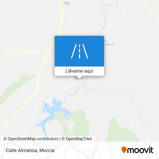 Mapa Calle Almansa