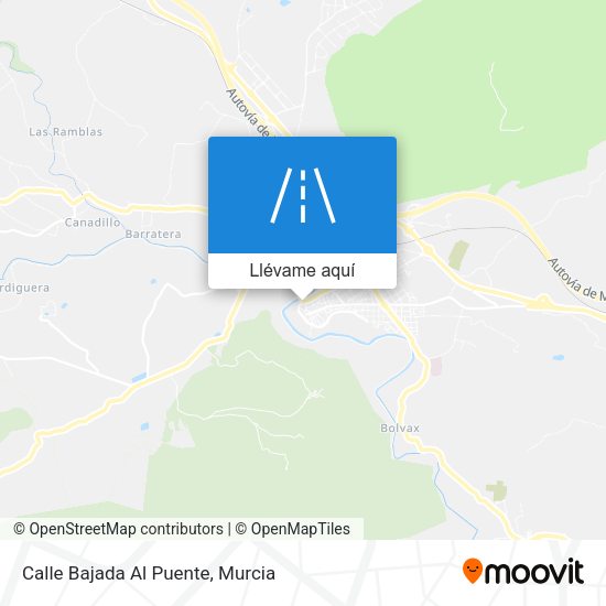 Mapa Calle Bajada Al Puente