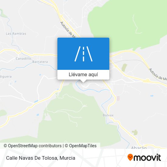 Mapa Calle Navas De Tolosa