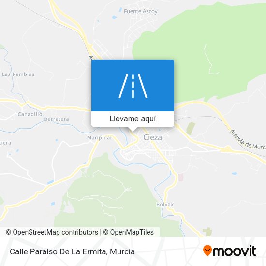 Mapa Calle Paraíso De La Ermita