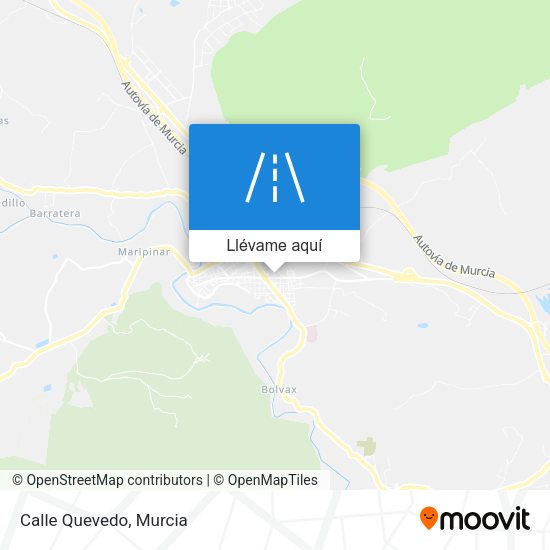 Mapa Calle Quevedo